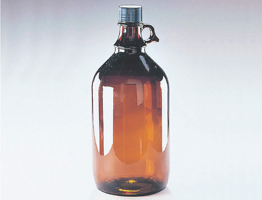 褐色把手付 中型瓶|||GLC-02062 2500ml/啡手把与一个中型瓶子| | | GLC-020622500毫升