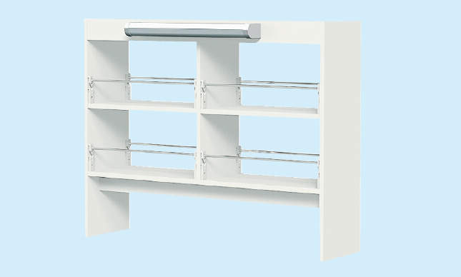 卓上試薬棚 STS-42CA|||1200×300×950/桌面试剂架STS-42CA | | | 1200×300×950