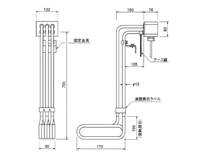 八光　ＢＡＬ３２２０|||アルカリ溶液用ヒーター/