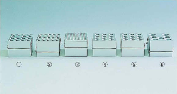 サーモブロック用アルミブロック|||１．５ｍｌチューブ１５本用/15电影1.5ml离心管|热块铝块| | 