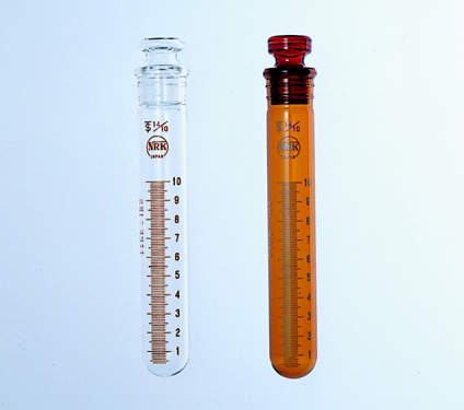 NRK 共栓遠心管10ml 目付|||丸底 16-S 白/16-S的白色从圆底|手拉塞离心管10毫升的基础重量| |
