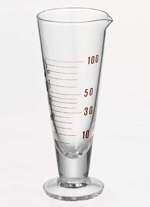 アロー メートルグラス|||円錐型 50ml/箭玻璃米| | |圆锥50毫升