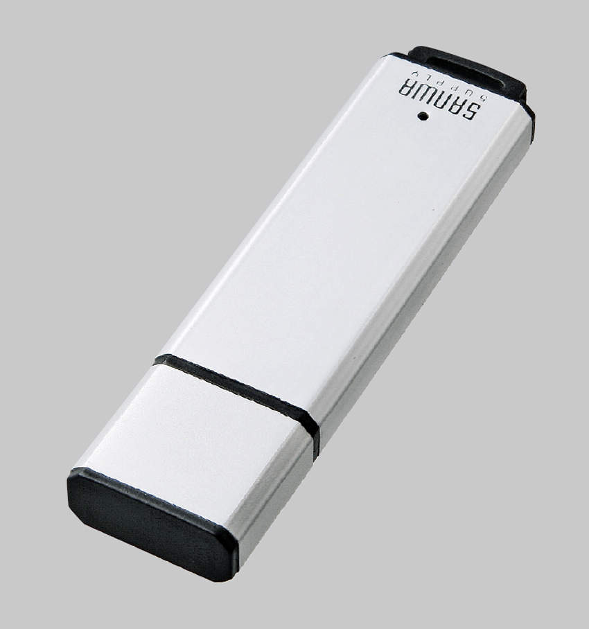 USBメモリ 4GB シルバー|||UFD-A4G2SVK/