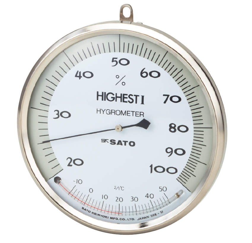 ハイエストⅠ型湿度計　温度計付|||７５４０－００/HaiesutoⅠ型温湿度计计| | | 7540-00 