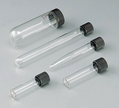 螺口试管（硬质玻璃制）  ねじ口試験管（硬質ガラス管）  TUBE GLASS