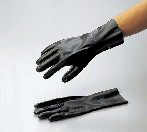 氟化橡胶手套(耐溶剂) バイトングローブ GLOVES VITON