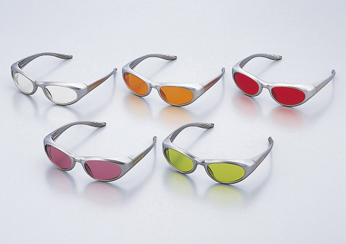 完全吸收型激光防护镜 レーザー光完全吸収メガネ SAFETY GLASSES LASER