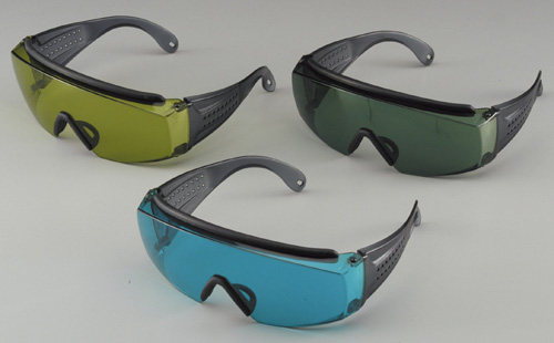 完全吸收型激光防护镜 レーザー光完全吸収メガネ SAFETY GLASSES LASER