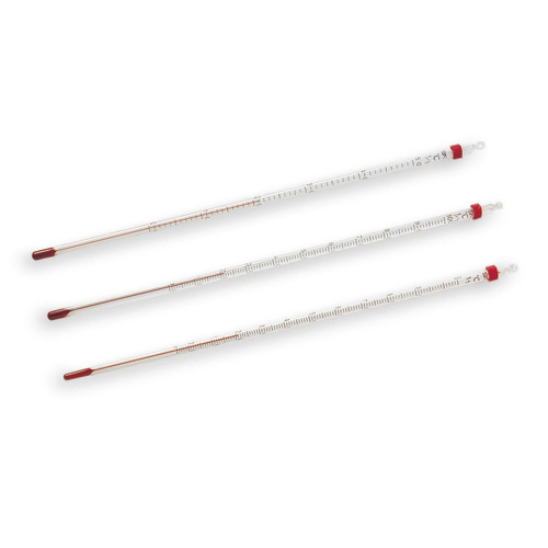 棒状红液温度计 赤液棒状温度計 THERMOMETER