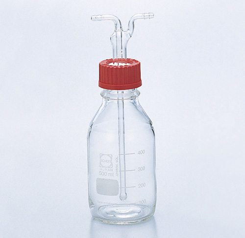 螺口清洗瓶（DURAN®）  ねじ口洗浄瓶（ムエンケ式）  BOTTLE GAS WASHING
