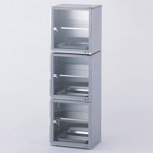防潮箱(不锈钢制) スタンダードステンレス小型デシケーター DESICCATOR