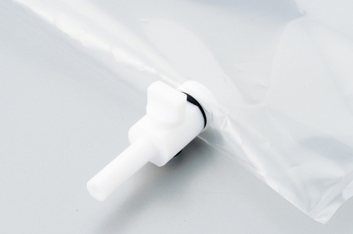 测试袋(Tedlar® Bag)(带双口旋塞) テドラー®バッグ BAG GAS SAMPLING