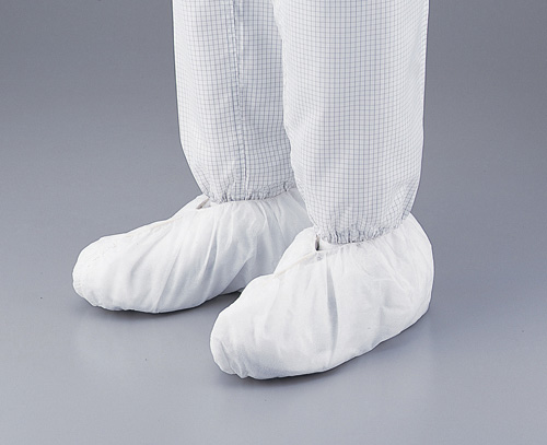 一次性使用鞋套（无纺布制）  ディスポ不織布製靴カバー  SHOES COVER