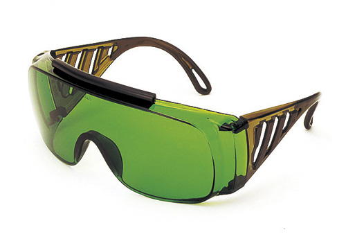 遮光眼镜(气体焊接用) 1眼型遮光グラス(ガス溶接用) SAFETY GLASSES