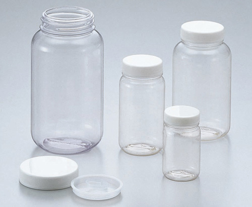 透明广口瓶(透明氯乙烯制) クリヤ広口瓶(透明エンビ製) BOTTLE PVC