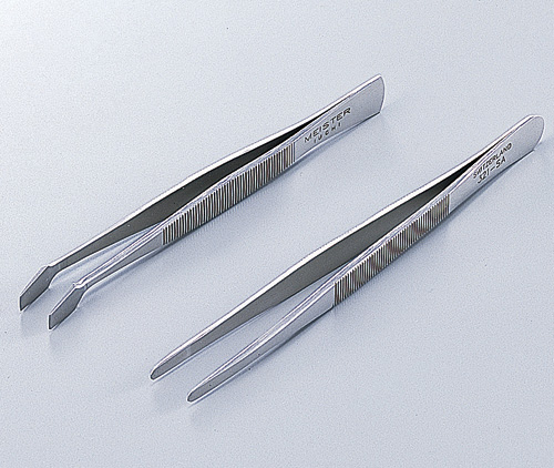 镊子（MEISTER）（顶端扁平型）  MEISTERピンセット（先端フラットタイプ）  TWEEZERS PRECISION