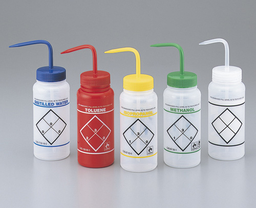 带标签清洗瓶 ラベル付洗浄瓶 WASH BOTTLE