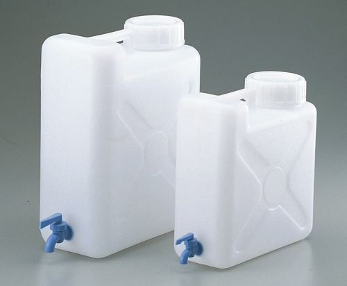扁平带龙头壶 ヘンペイ広口活栓付瓶 BOTTLE PE