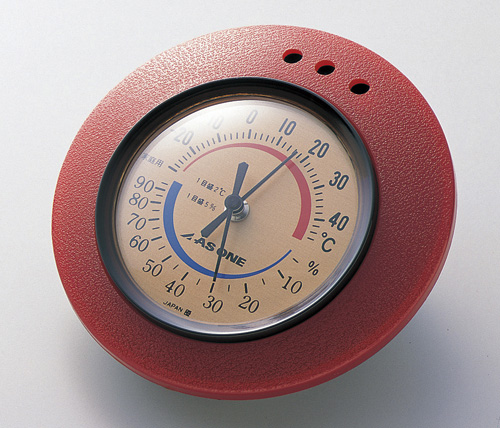 温湿度计（双金属式）  温湿度計（バイメタル方式）  THERMO-HYGROMETER