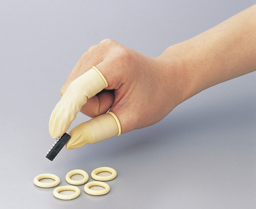 一次性防静电护指套 クリーンノールディスポ静電防止指サック FINGER COT ANTI-STATIC