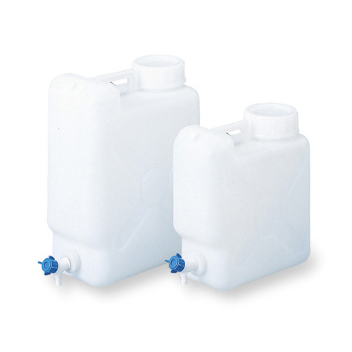 扁平型带龙头壶 ヘンペイ広口活栓付瓶 BOTTLE PE