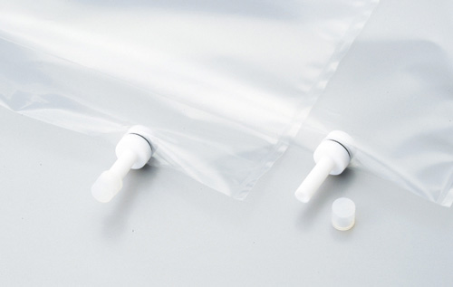 测试袋(Tedlar® Bag)(带单口帽盖) テドラー®バッグ BAG GAS SAMPLING