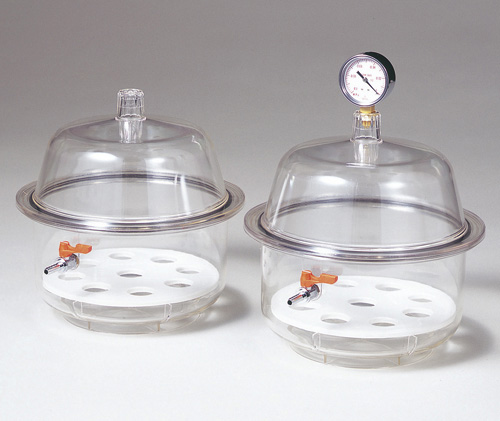 真空防潮箱 真空ポリカデシケーター DESICCATOR VACUUM