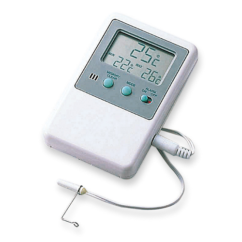 最高・最低温度计(带报警) 最高・最低温度計 THERMOMETER