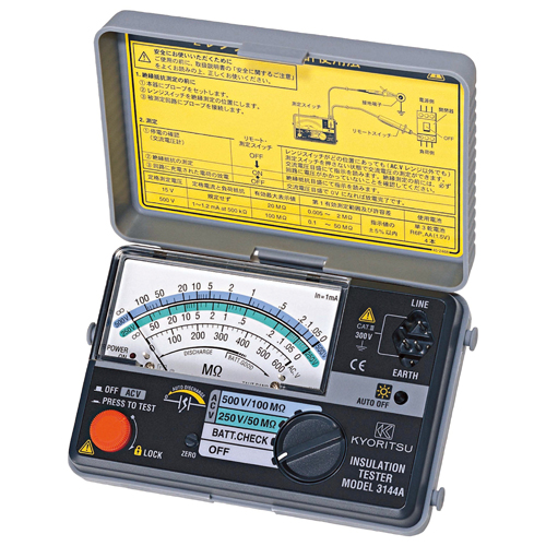 绝縁抵抗计(3144系列) 絶縁抵抗計 INSULATION TESTER