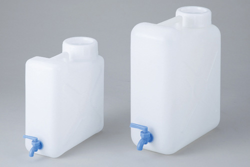 扁平型带龙头壶 ヘンペイ広口活栓付瓶 BOTTLE PE
