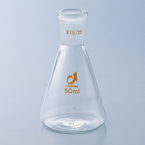 三角烧瓶(带TS配研) 共通摺合三角フラスコ FLASK GLASS