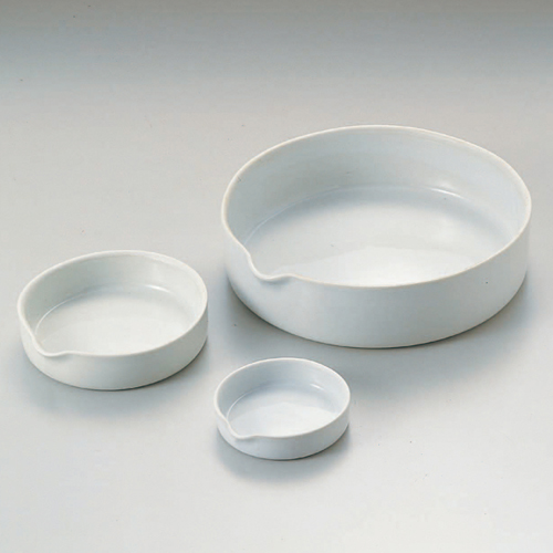 瓷制蒸发皿 磁製平皿 DISH EVAPORATING