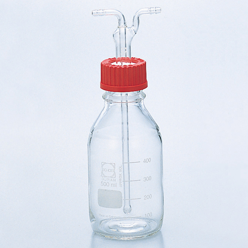 螺口清洗瓶（DURAN®）  ねじ口洗浄瓶（ムエンケ式）  BOTTLE GAS WASHING