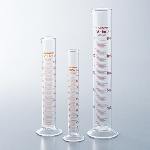 量筒(高精度) メスシリンダー CYLINDER GLASS