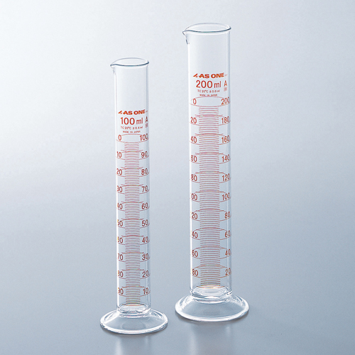 量筒(高精度) メスシリンダー CYLINDER GLASS
