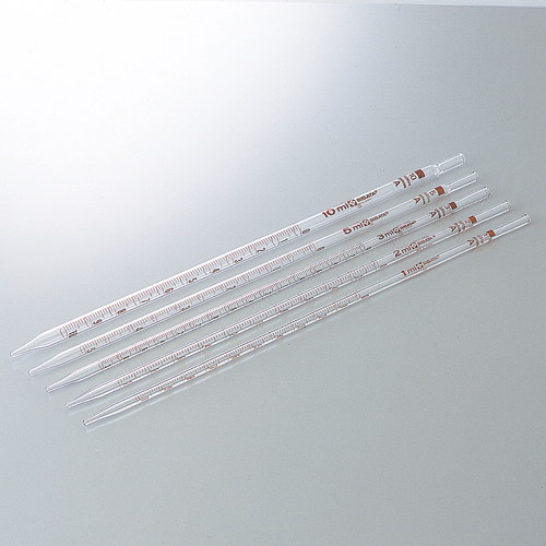 吸移管(中间刻度)(SUPER GRADE・定制A) メスピペット中間目盛(スーパーグレード・カスタムA) MEASURING PIPET