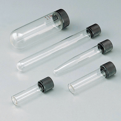 螺口试管（硬质玻璃制）  ねじ口試験管（硬質ガラス管）  TUBE GLASS