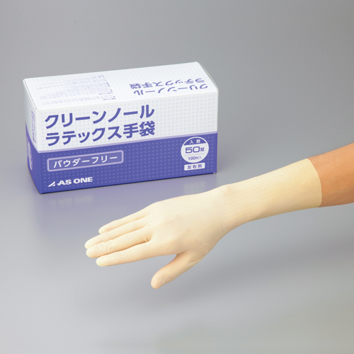 手套(乳胶无粉) クリーンノール手袋(ラテックスパウダーフリー) GLOVES LATEX POWDERFREE