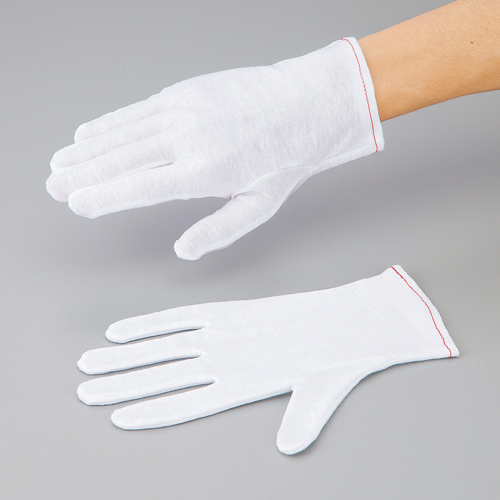 顺滑型棉质安全手套 アズピュア綿スムス手袋 GLOVES COTTON