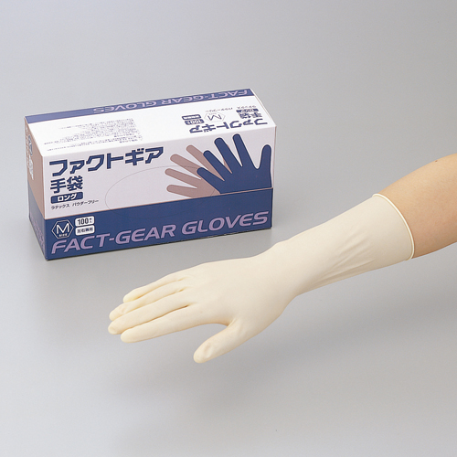 乳胶制手套 ファクトギア手袋 GLOVE LATEX FOR CR