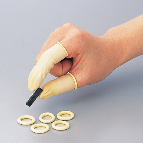 一次性防静电护指套 クリーンノールディスポ静電防止指サック FINGER COT ANTI-STATIC