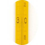 標準棒状温度計　黄バック|||４号　メーカー検査器差表付/标准棒温度计黄背| | | 4日发行厂商检查表