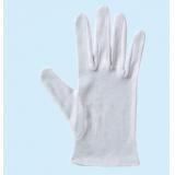 純綿スムス手袋　１２双入|||３９　マチ付き　Ｍ/拉斯穆斯纯棉手套12双输入| | | 39マチ中号