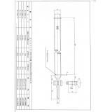 クロマトグラフ管　１５×３００|||硝子コックＧ－２付/