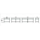 作業台　ＳＵＴ－１１ＡＣ|||１５００×７５０×８００/板凳SUT-11AC | | | 1500×750×800 