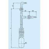 凝縮トラップ　５００ｍｌ|||普通摺　４１６２－０５/冷凝器500毫升| | |正常滑动4162-05 