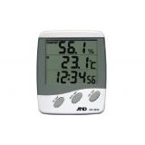 Ａ＆Ｄ　時計付き温湿度計|||ＡＤ－５６８０/A＆D时钟温湿度计| | | AD-5680 
