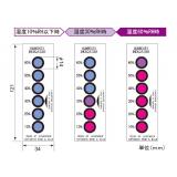 湿度インジケータ　３００枚入|||ＰＨＩ３Ｖ／３０－５０Ｂｒ/