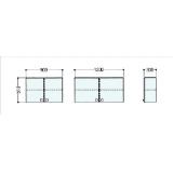 薬品戸棚　ＳＨＳ－１１ＣＡ|||９００×３００×６１０/药柜SHS-11CA | | | 900×300×610 