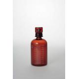 保存瓶（スタンダードカプセル）|||三商印　目盛付　茶　３００ｍｌ/
